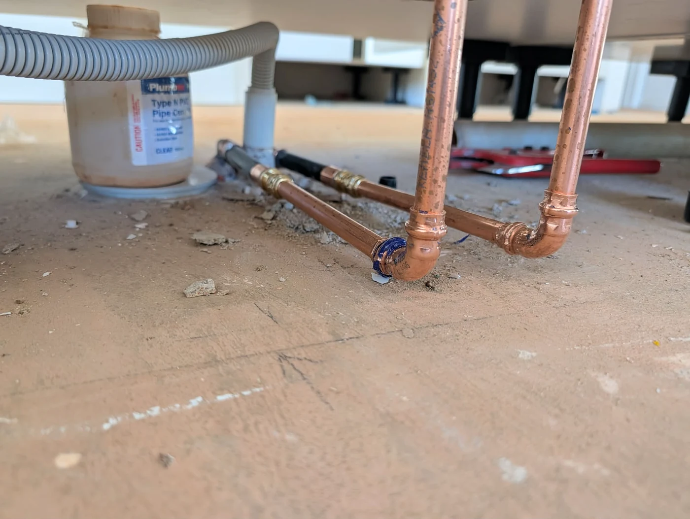 Bathroom renos, rough-in to fit-off